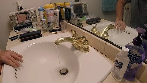 Moen Lavatory Faucet Repair  Part 1