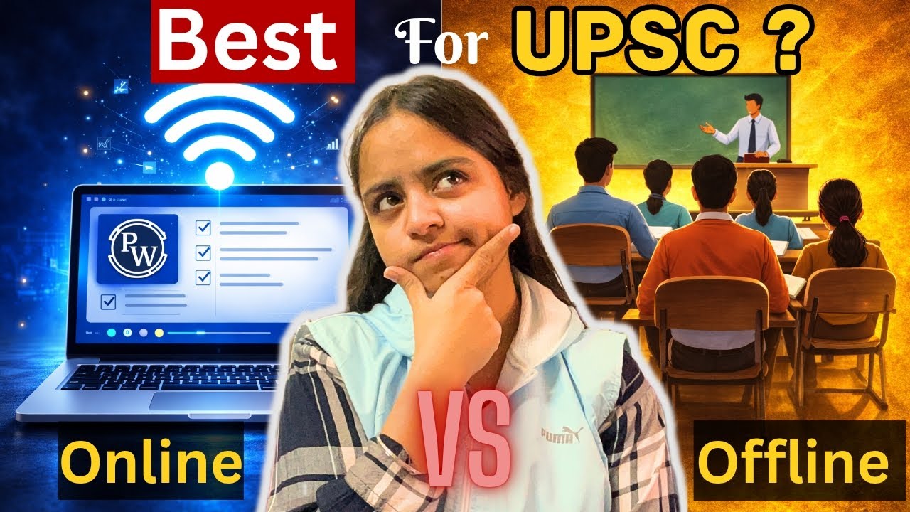Biggest Mistake UPSC Aspirants Make 😳 | Online or Offline?  