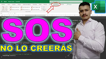 Pestaña Automatizar en Excel de Escritorio Codigo TypeScript