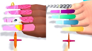 Nail Cut!  BIG UPDATE!! All Levels - iOS, Android Gameplay Walkthrough!