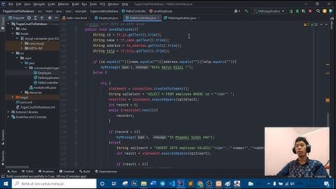 Cara Menampilkan Data dari DataBase - Read Data dari Database - JavaFX