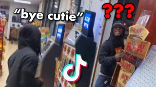 ACTING SUS TO GAS STATION CUSTOMERS 😂😭 TikTok Compilation