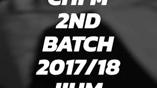 34th IIUM Convocation Ceremony - CHFM 2nd Batch 2017/18