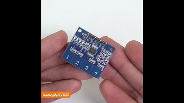 Bàn Phím Cảm Ứng Điện Dung 4 kênh TTP224(7BYM)#Shorts