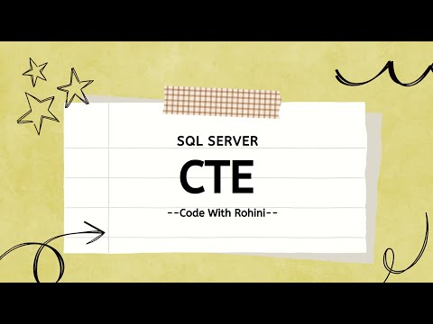 Unlock the Power of Common Table Expressions (CTEs) in SQL Server! 🚀