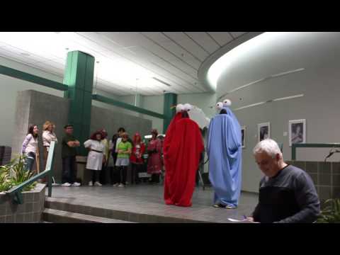 Yip Yip Martians at a Halloween Party