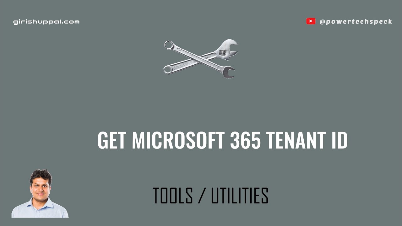 How to get Microsoft 365 Tenant ID ?