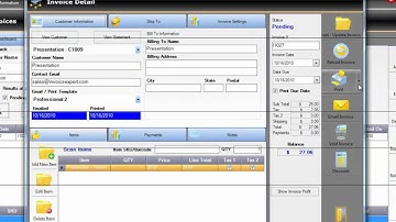 Invoice Expert System Overview