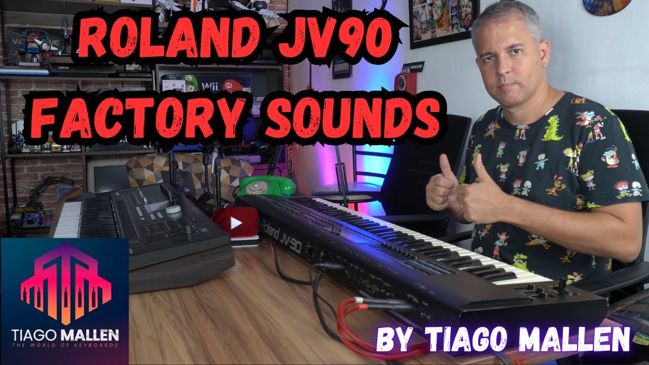 ROLAND JV90 A LENDA - FACTORY SOUNDS by TIAGO MALLEN 