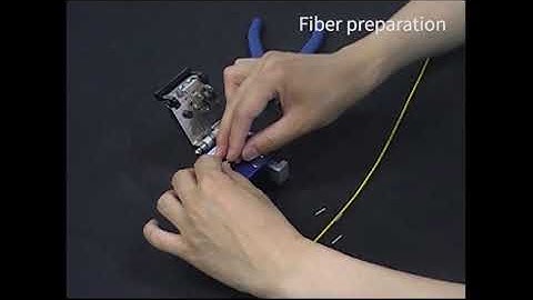 Splice-On connector(SC, Cord type)(Help Video for TYPE-72M12(no29)