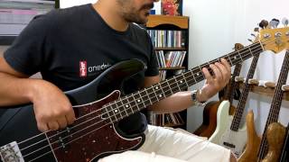 Video thumbnail of "Bajan - Spinetta Bass Cover"