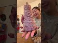【編み物中毒者】激かわリース作りにピッタリの毛糸発掘！ニュアンスクリスマスリース篇🎀 #かぎ針編み #編み物 #ハンドメイド #クリスマスリース #crochet #christmaswreath