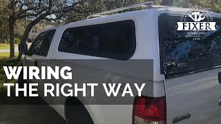 Ford 2006 F150 How to Wire A Truck Topper 3rd Brake Light and Dome Light