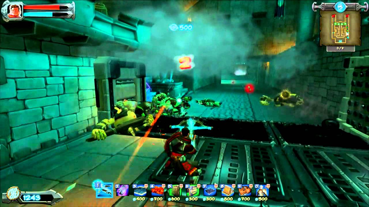 Orcs Must Die! 07 Twin Halls Nightmare 5 skull/highscore run by Fryedegg (Gameplay/Commentary) HD