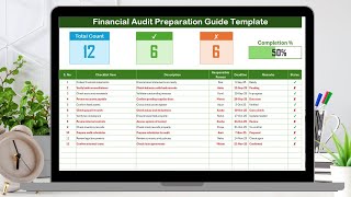 Financial Audit Preparation Guide Checklist in Excel