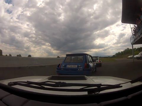 Renault 5 Turbo 2 Circuit Andrezieux 30 05 2015 GoPro (35 Ans R5 Turbo)