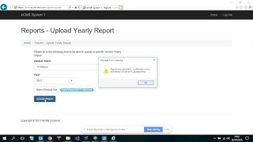 Generate Yearly Report for Vendor c