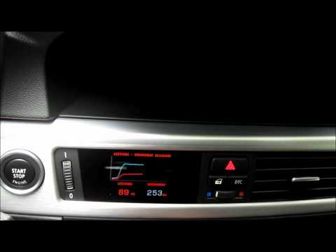 Datendisplay BMW E90 Öltemperatur - Ladedruck - Leistung - Drehmoment