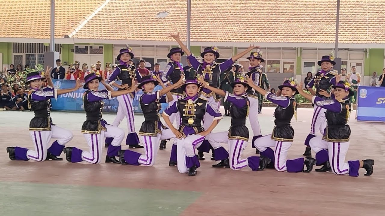 SANG WANITA BIKIN CETAR | PASKIBRA SMPN 1 TIKUNG DI LKBB ANGKASA SMAN 1 BANGSAL 2024