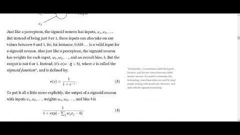 Learning Deep Learning | Sigmoid Neurons + The Architecture of Neural Networks | Part -2