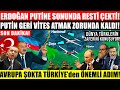 SON DAKİKA! TÜRKLER RUSYA'ya RESTİ ÇEKTİ! KARABAĞ'da BİZ'de VARIZ DEDİ PUTİN KORKTU! DÜNYA TİTREDİ!