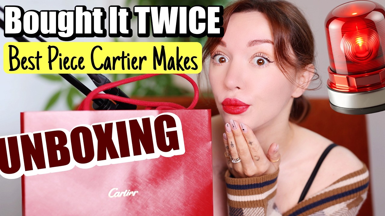 Cartier Unboxing ft. Best Cartier Piece Yet: Bracelet Necklace Earrings Ring #cartierbracelet