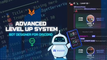 ADVANCED LEVEL UP COMMAND  | BDFD TUTORIAL | LEVEL UP  | BotDesigner