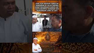 KANG DEDI HENTIKAN PUNGUTAN SUMBANGAN DI JALAN #kangdedimulyadi #kdm #shorts