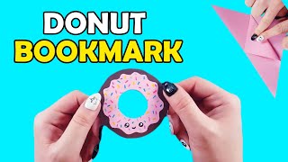Marque-Page Donut En Papier Diy - Une Idée De Bricolage Simple Et Magnifique