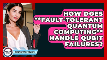 How Does **Fault-Tolerant Quantum Computing** Handle Qubit Failures? - Quantum Tech Explained