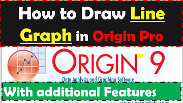 How To Draw A Line Graph in Origin? Additional Features