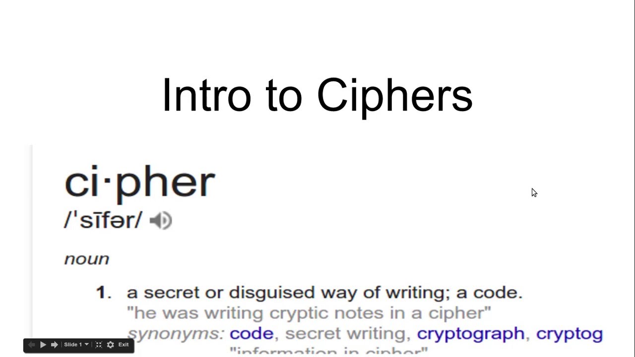 cipher 01 intro caesar atbash letter number youtube number and letter code