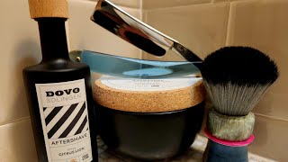 Citrus Lion Shaving Soap and Aftershave by Dovo ~ Koraat 14 2.0 ~ Chisel and Hound Brush