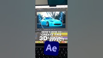 3D Lightning Effect In After Effects ⚡️