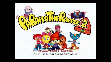Parappa The Rapper 2 Remastered PS4 - Title Theme Music -- I Gotta Believe