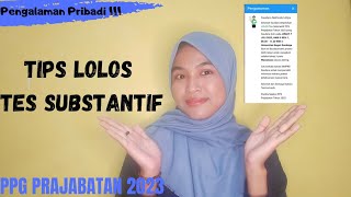 Tips Lolos Tes Substantif PPG PRAJABATAN | Pengalaman Pribadi!!!