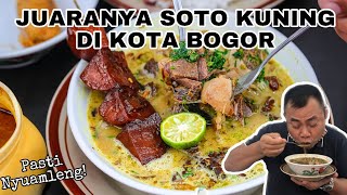 SOTO KUNING PALING LARIS DI KOTA BOGOR | SOTO BOGOR PAK SALAM #kulinerbogor