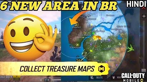 Cod mobile 6 new places in battle royal | isolated map unlocked new areas | cod mobile new br map