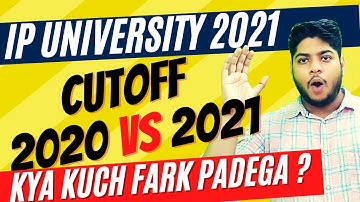 IP University Cutoff Comparison BBA BCA BJMC B com Previous year vs 2021 🔥