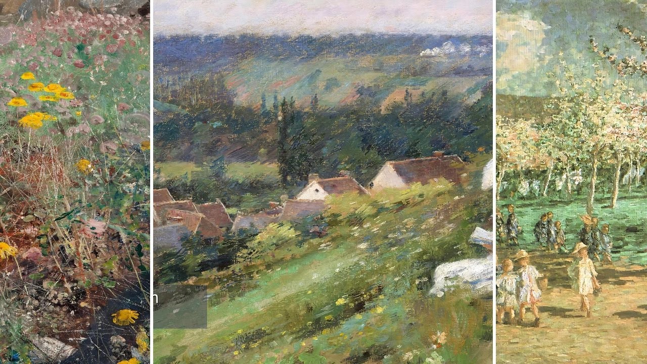 Impressionist Art TV — Silent Art Gallery · May 11 Morning | The Valley of Arconville… & others