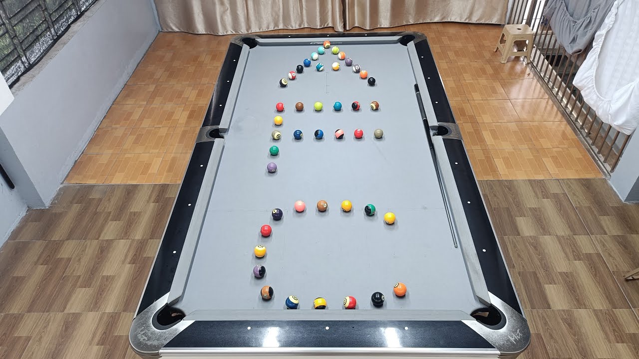Image of video the AFC Shape with 45 Balls | One Shot Pool Challenge 3