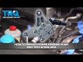 How to Replace Power Steering Pump 2007-2013 Acura MDX