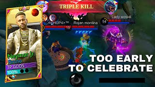 JOHNSON GOT ACCUSED BY USING MAPHACK 🔥 | DONT DARE TO HIDE IN THE BUSH ~ Mobile Legends: Bang Bang