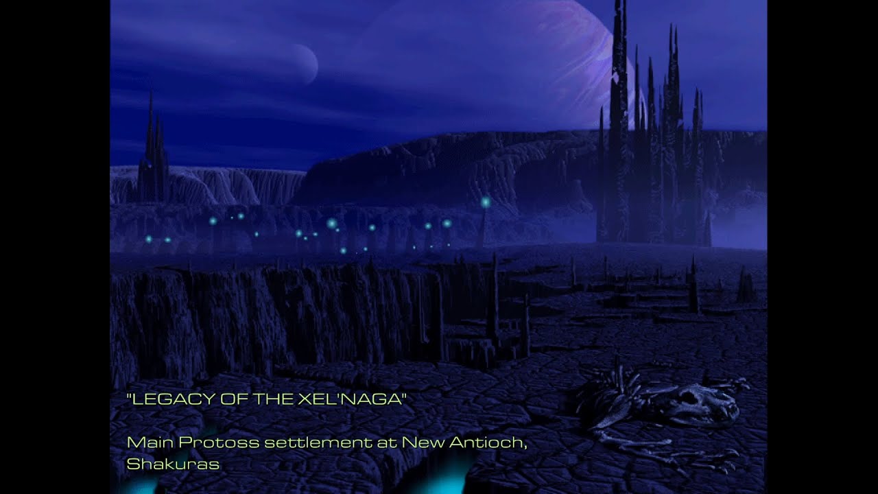 StarCraft: Brood War - Protoss Mission 3 (Legacy of the Xel'Naga) | Destroy the Zerg Cerebrates!