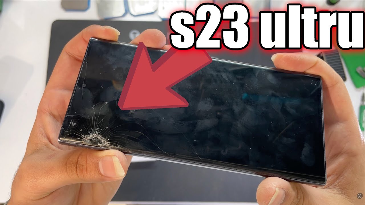 S23 Ultra Broken Screen Repair 🔧📱