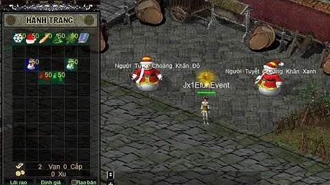 Tính Năng " Chát Mật " - " Bày Bán " Game VLTK I Mobile JX1 EFun