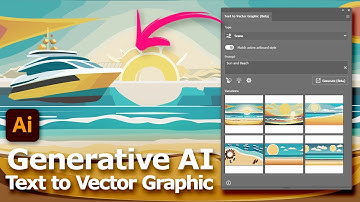 Text to Vector Graphic in Adobe Illustrator 2024 | Generative AI Tool for Graphic Design