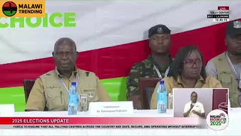 DECLARATION OF 2025 MALAWI PRESIDENTIAL ELECTION RESULTS | Malawi Presidential Elections 2025