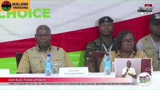 DECLARATION OF 2025 MALAWI PRESIDENTIAL ELECTION RESULTS | Malawi Presidential Elections 2025