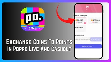 How to Exchange Coins to Points In Poppo Live And Cashout | Full Guide